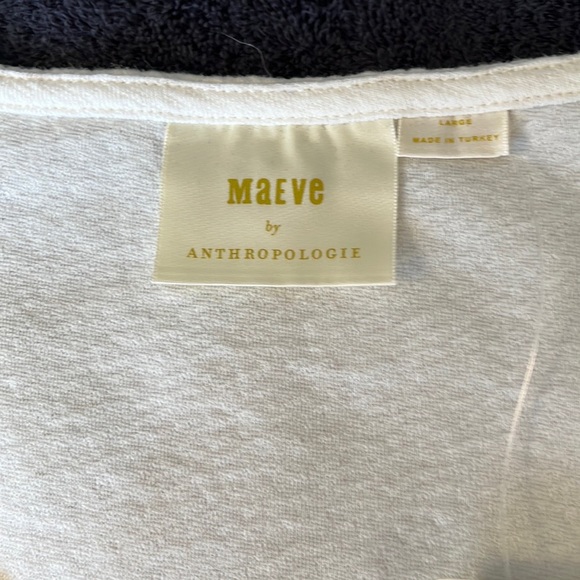 NWT- ANTHROPOLOGY MAEVE LONG SLEEVE TOP - Picture 5 of 9